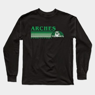 Arches Vintage National Park utah Long Sleeve T-Shirt
